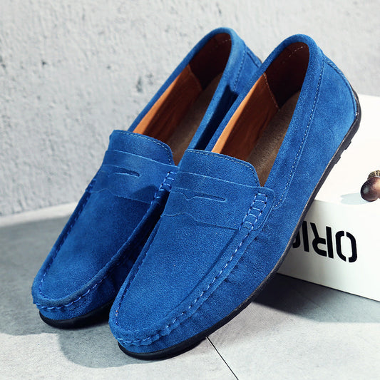 FAST LOAFERS IN GENUINE SUEDE