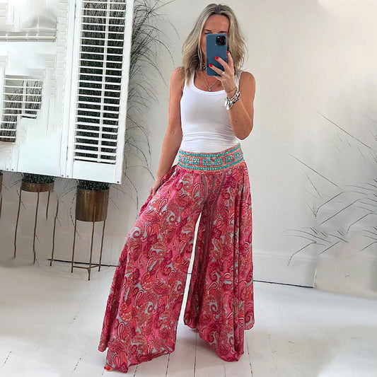BOHOCHIC™ ETISK ELEGANSE: LETT PAISLEYBUKSE